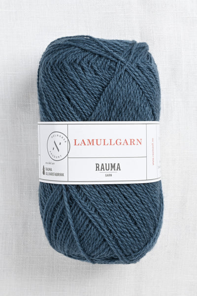 Rauma 2-Ply Lamullgarn 26 Petrol