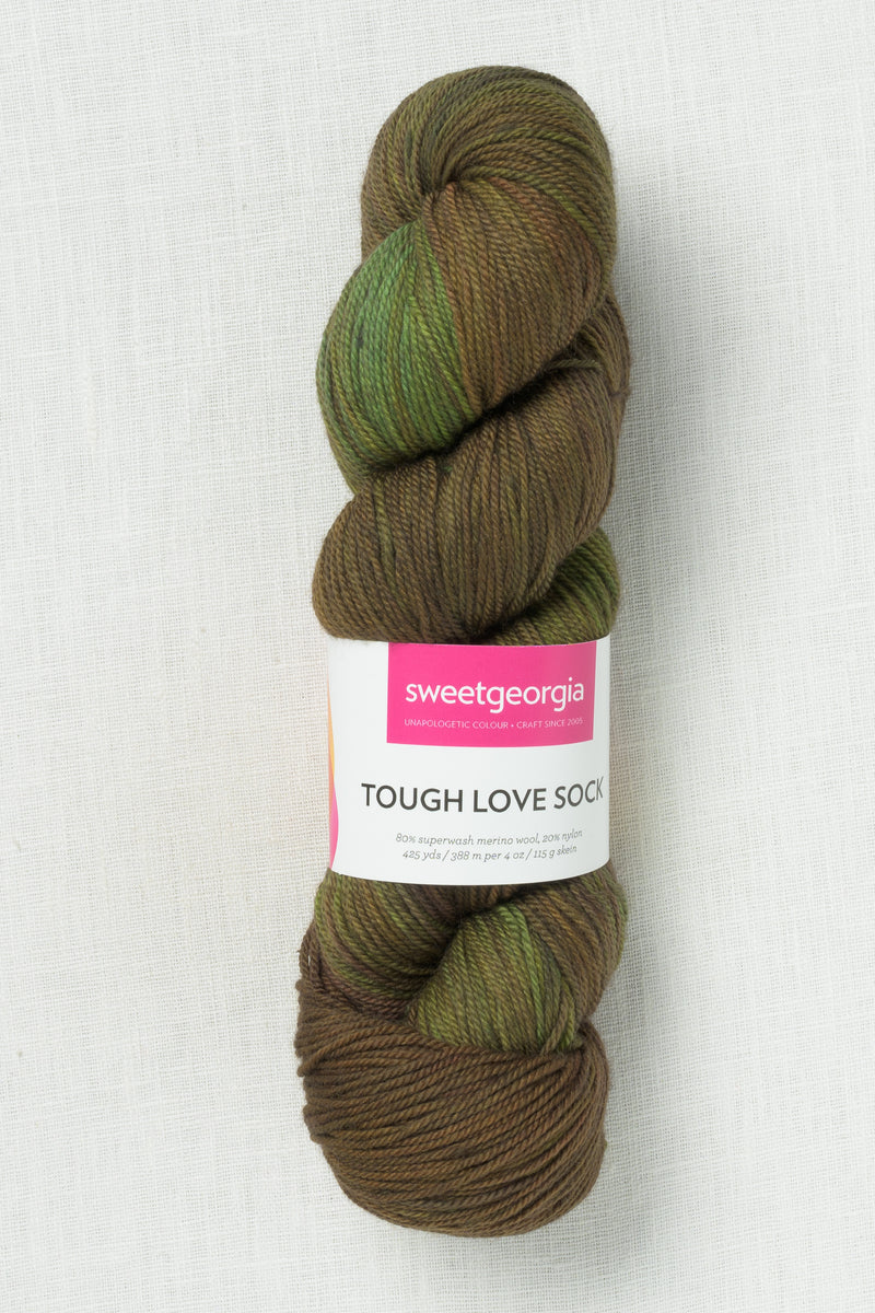 Sweet Georgia Tough Love Sock Olive Branch