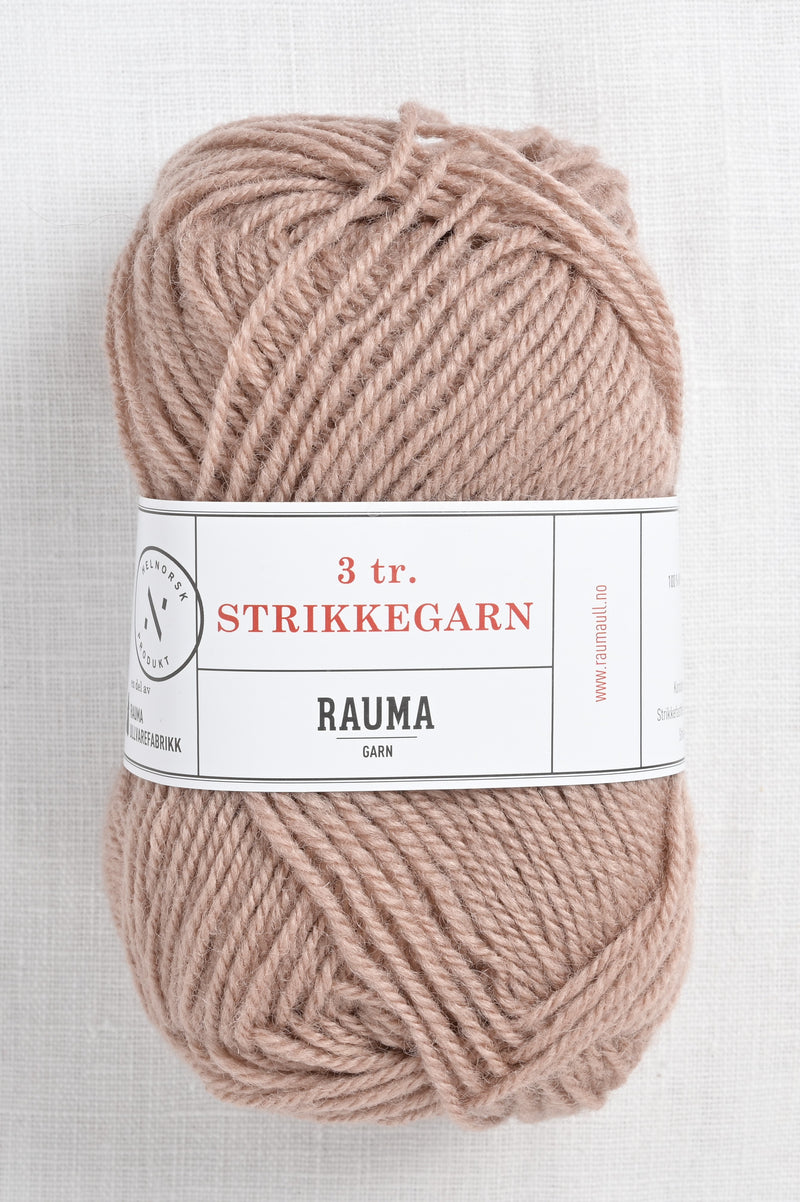 Rauma 3-Ply Strikkegarn 1487 Beige