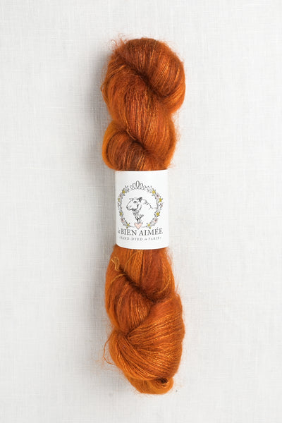 La Bien Aimee Mohair Silk Rust