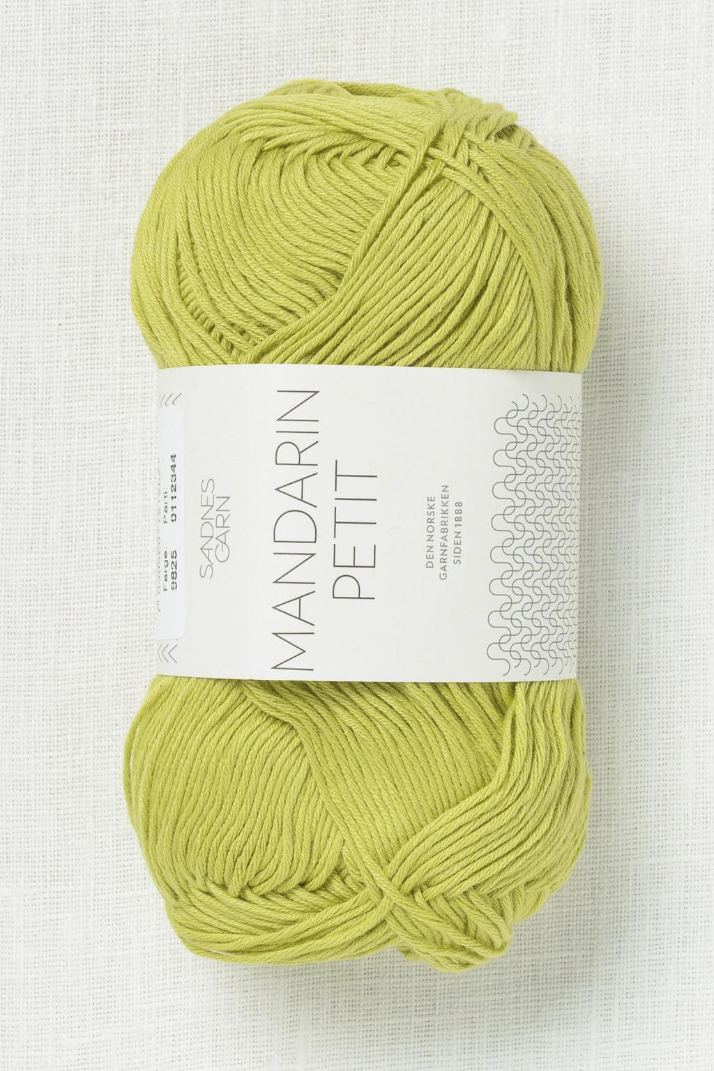 Sandnes Garn Mandarin Petit 9825 Sunny Lime