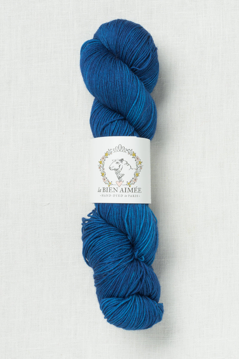 La Bien Aimee Merino Super Sock Mariniere Bleu