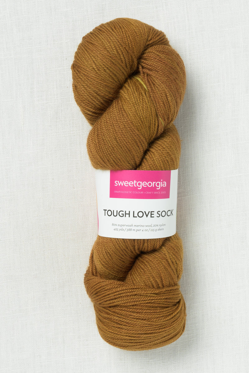 Sweet Georgia Superwash Worsted Brass