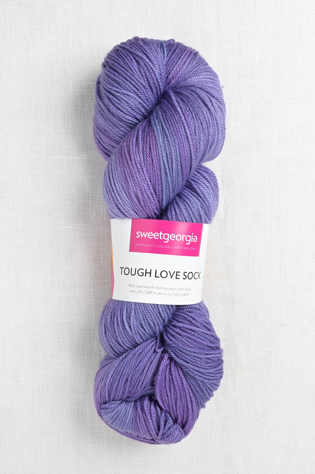 Sweet Georgia Tough Love Sock Wisteria