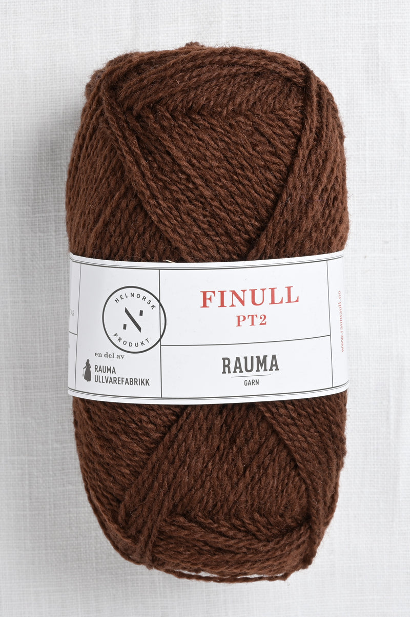 Rauma Finullgarn 4064 Medium Brown