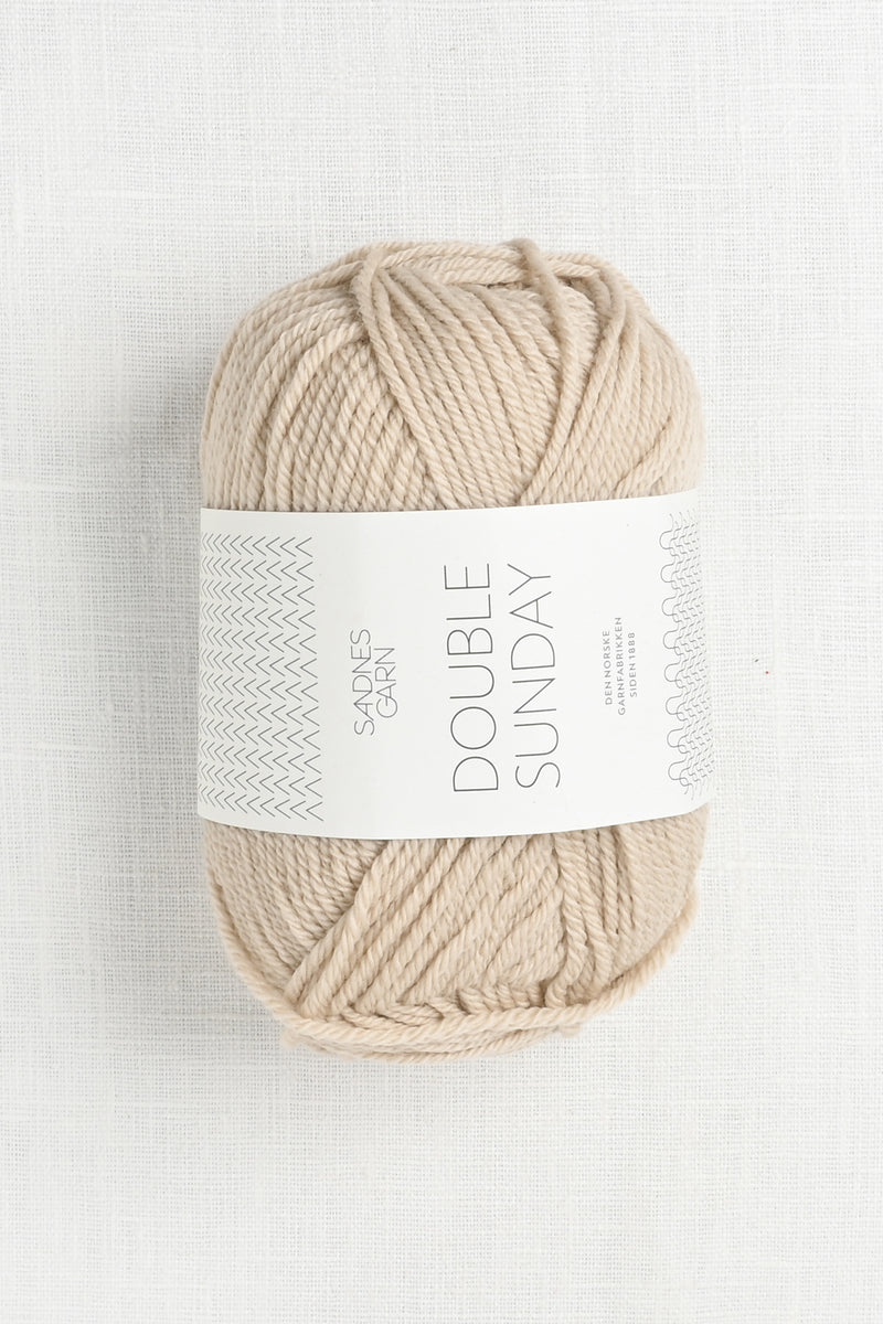 Sandnes Garn Double Sunday 3021 Light Beige