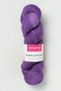 Sweet Georgia Tough Love Sock Huckleberry