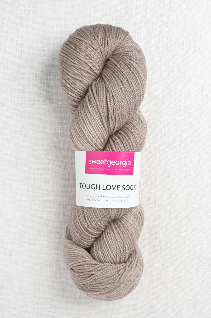 Sweet Georgia Tough Love Sock Tumbled Stone