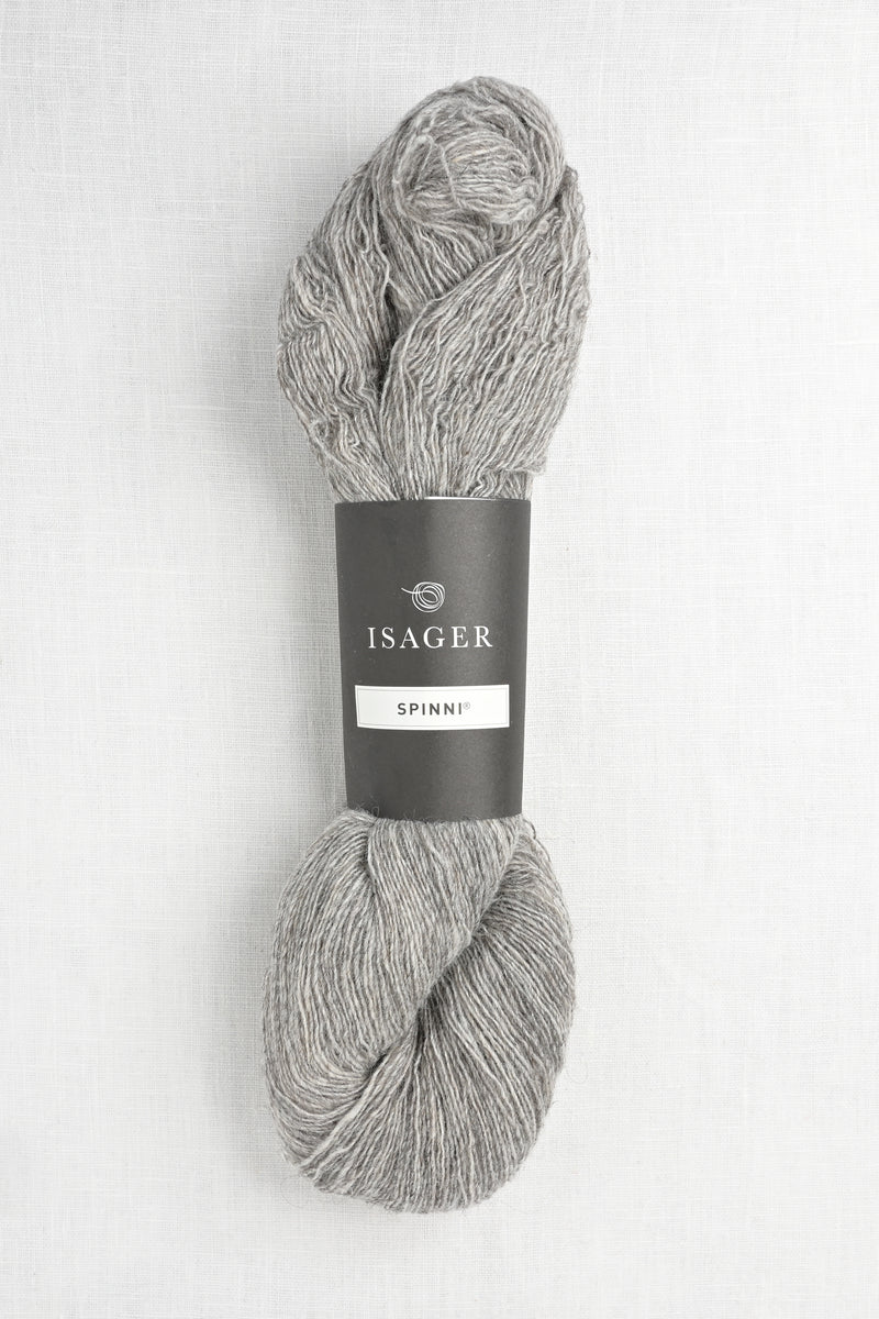 Isager Spinni 3s Medium Grey Heather 100g