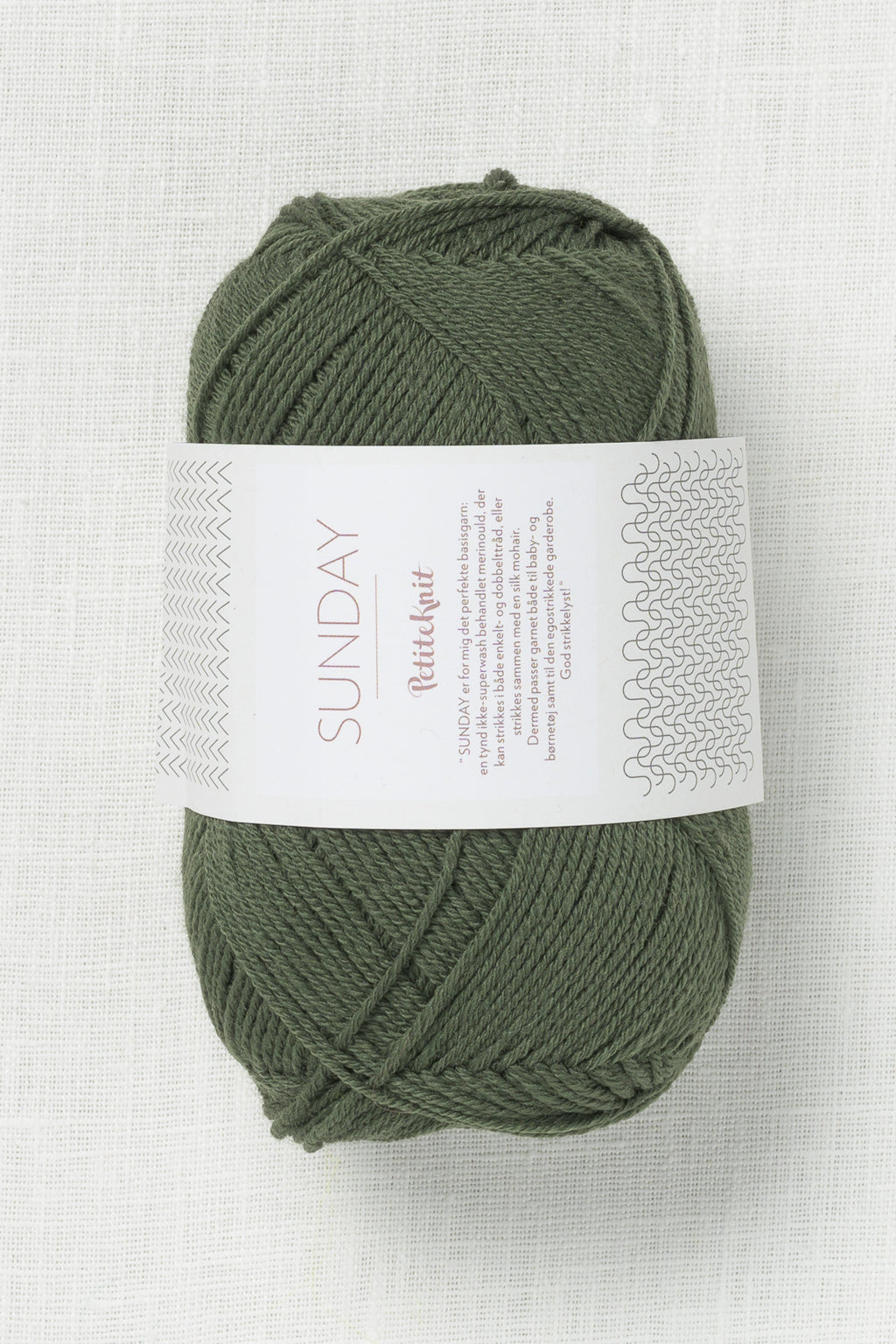 Sandnes Garn Sunday 9581 Pine (PetiteKnit Color Palette)