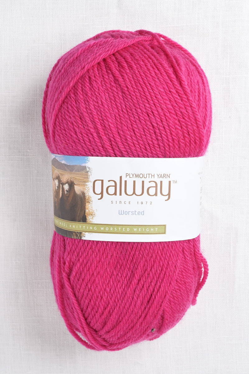 Plymouth Galway Worsted 163 Magenta