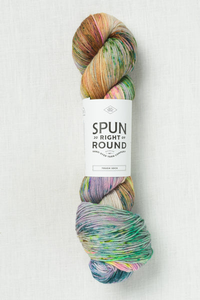 Spun Right Round Tough Sock Bon Voyage