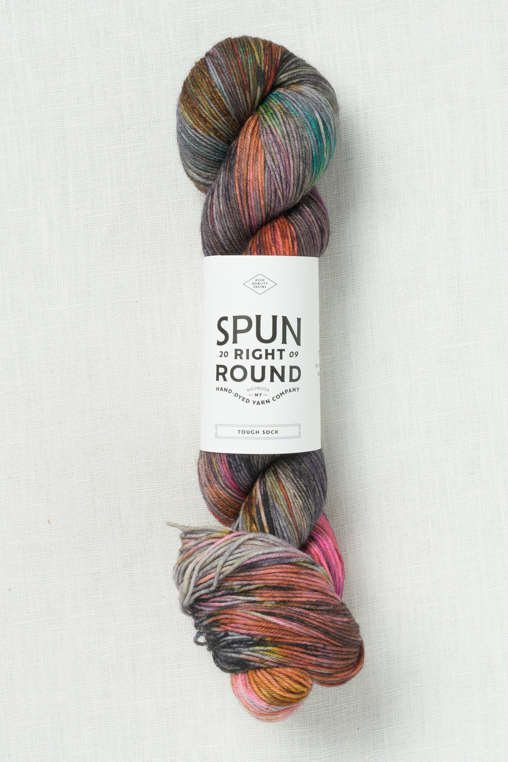 Spun Right Round Tough Sock Hellbent