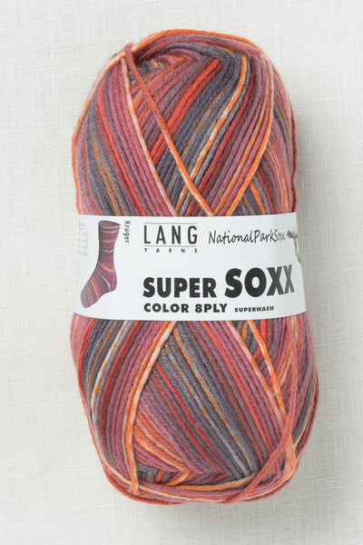 Lang Yarns Super Soxx Color 8-Ply 481 Kruger