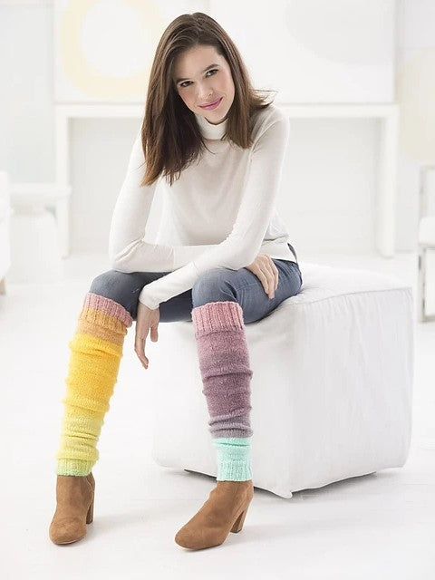 Helix Leg Warmers by Cindy Grosch