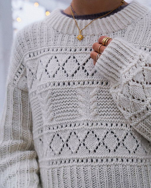 Salty Days Sweater by Veronika Lindberg