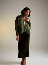 17020 Evergreen Edge to Edge Cardigan by Sirdar