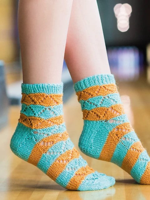 Sugar and Spice Socks by Emma Wright