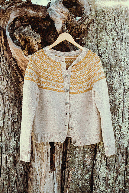 Lina Cardigan by Kristin Drysdale