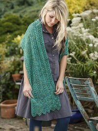 Rockrose Wrap by Charlotte Walford