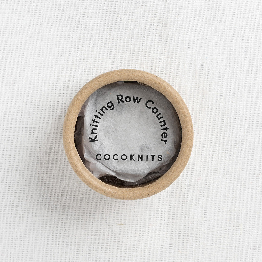 Cocoknits Knitting Row Counter — flock