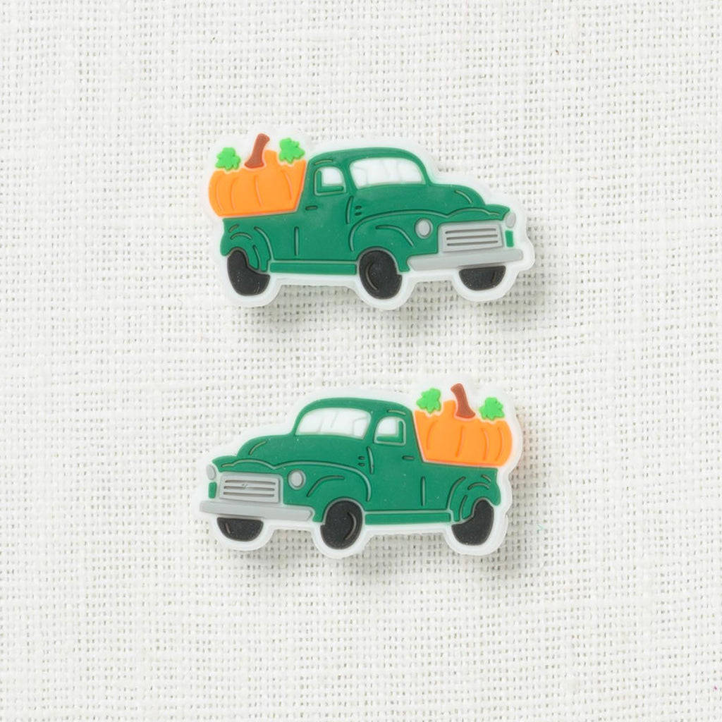 Fox & Pine Stitch Stoppers, Pumpkin Truck