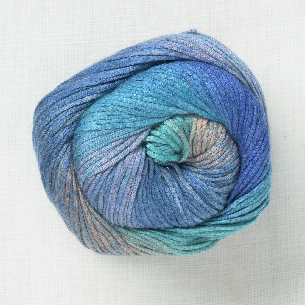 Lang Yarns Silk Color 7 Blue Turquoise