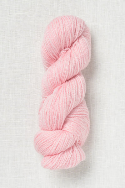 Light Pink Twisted with White Cotton Fingering Crochet Knitting Yarn