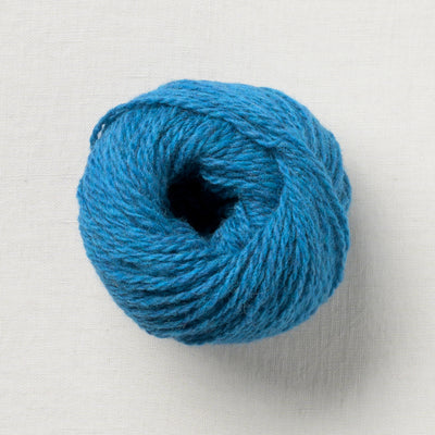 Wool Thread National Yarn Corp 3/7 7E Machine Cone Spool Blue